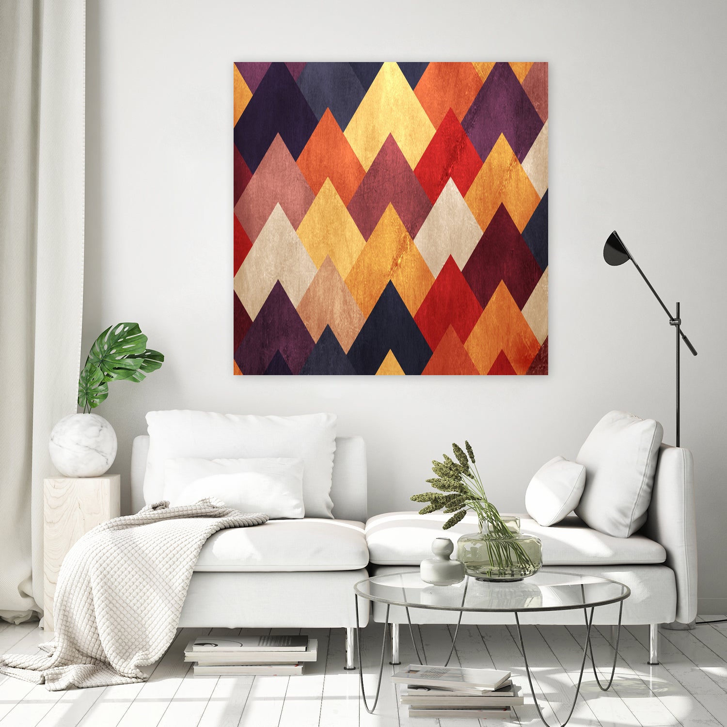 Eccentric Mountains by Diogo Veríssimo on GIANT ART - orange photo manipulation