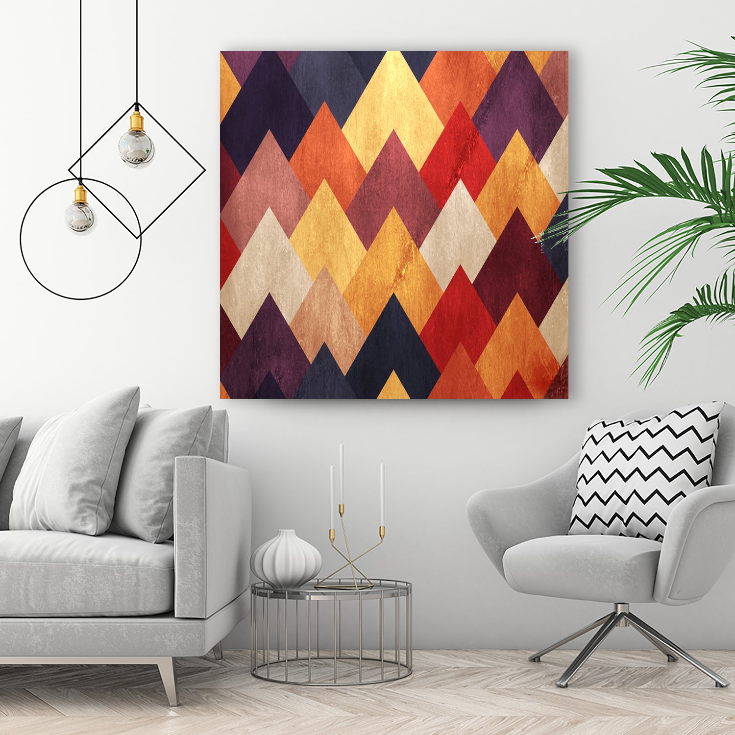 Eccentric Mountains by Diogo Veríssimo on GIANT ART - orange photo manipulation