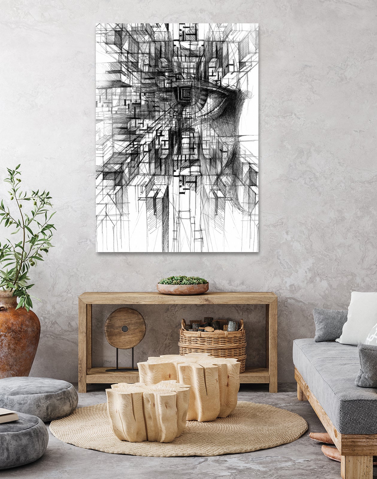 ilusion by Marcin Kowalewski on GIANT ART - gray digital drawing