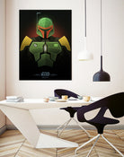Boba Fett by Jonathan Lam on GIANT ART - green character design