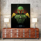 Boba Fett by Jonathan Lam on GIANT ART - green character design