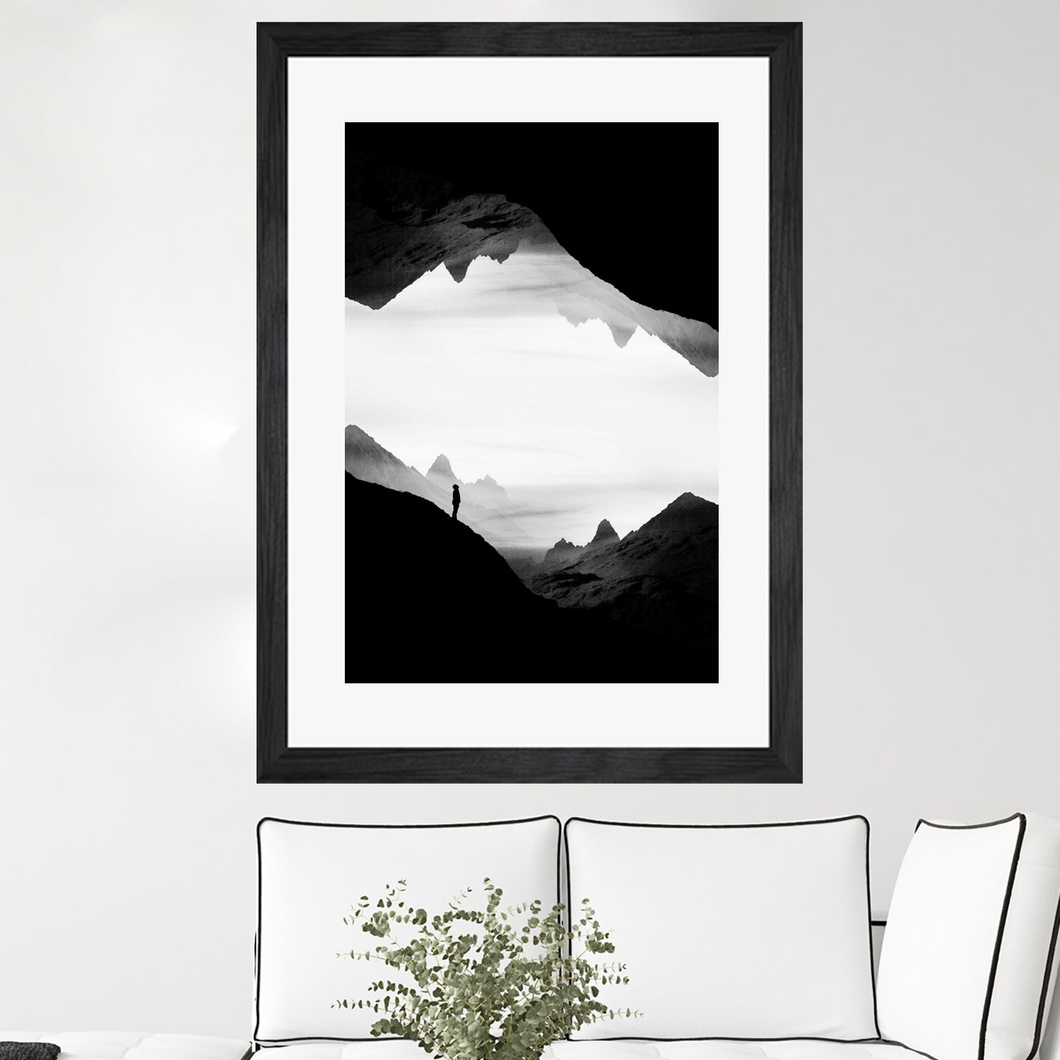 Black wasteland isolation by Stoian Hitrov on GIANT ART - black photo illustration