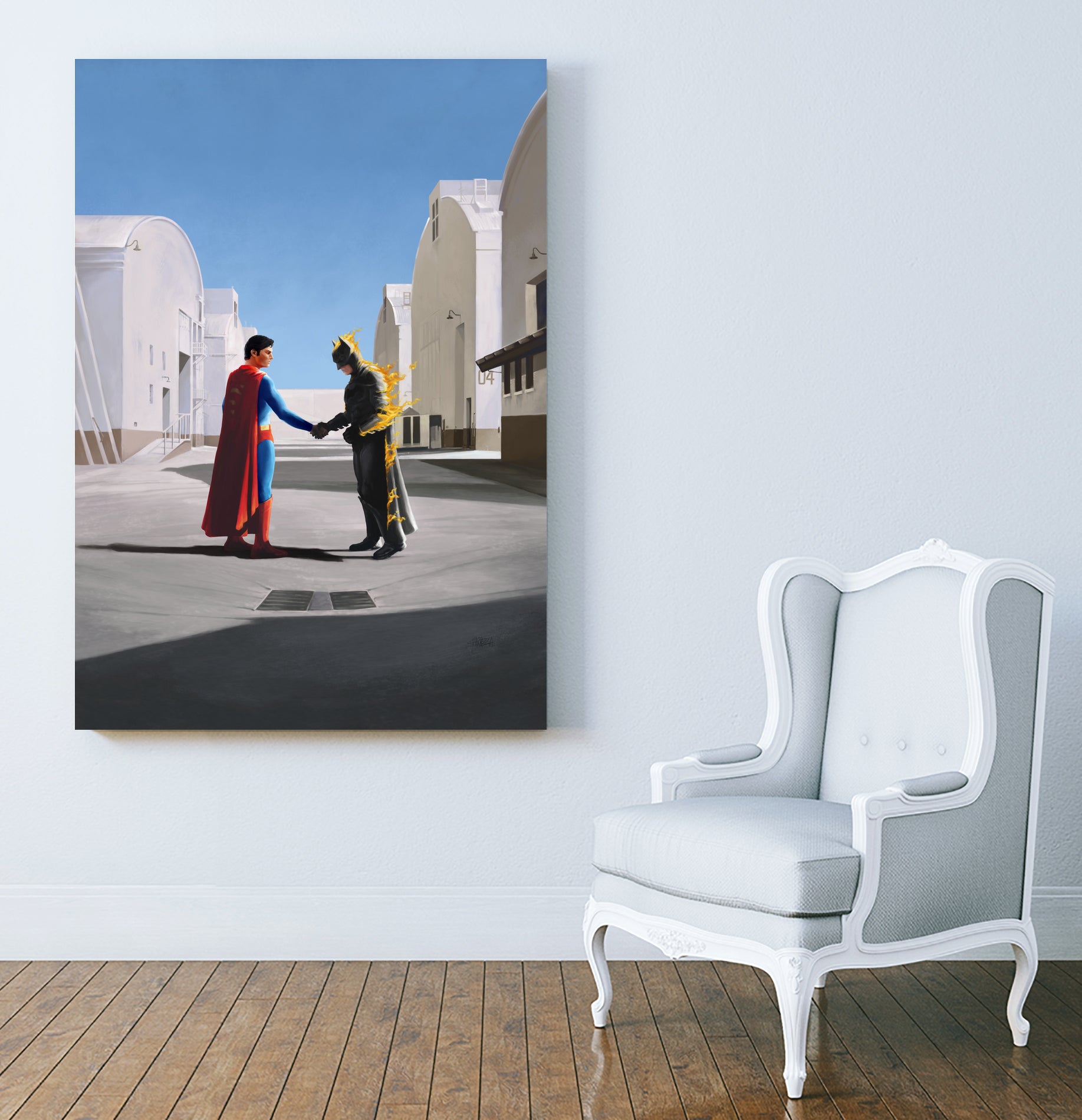 Wish You Were Here by Vincent Carrozza on GIANT ART - white digital painting