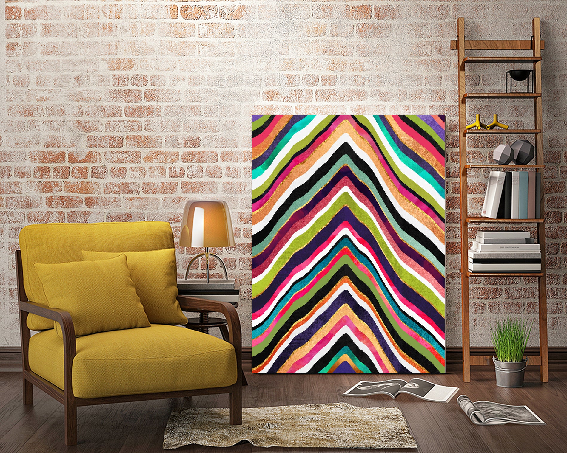 Colors 01 by Elisabeth Fredriksson on GIANT ART - green mixed media