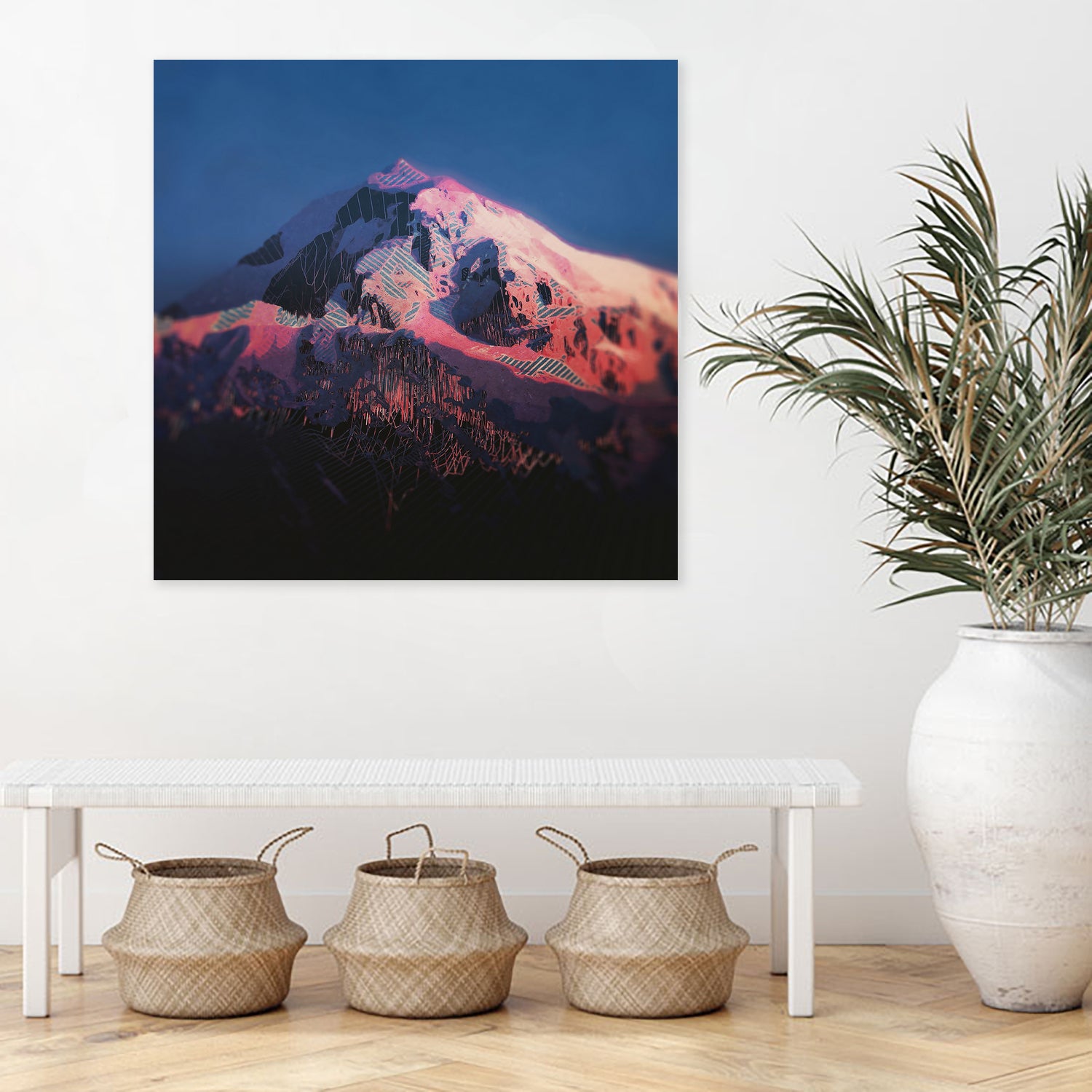 Can We Hang On by Jamison Gish on GIANT ART - blue digital painting