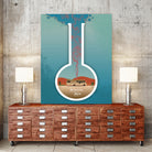 Breaking Bad - Minimal TV Poster - Fanart alternative by HDMI 2K on GIANT ART - blue digital painting