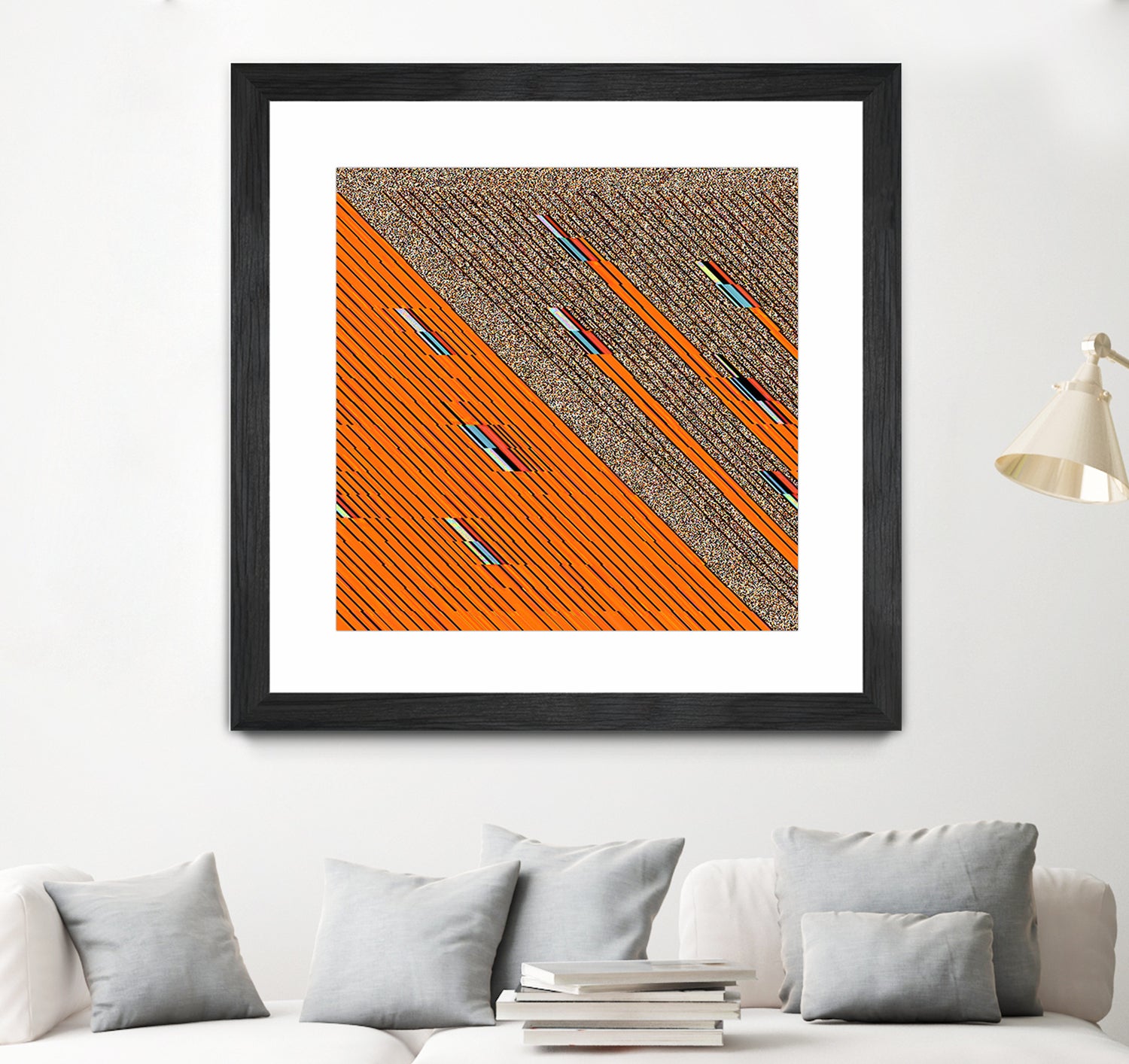 omamatia by vivi melignon on GIANT ART - orange digital painting