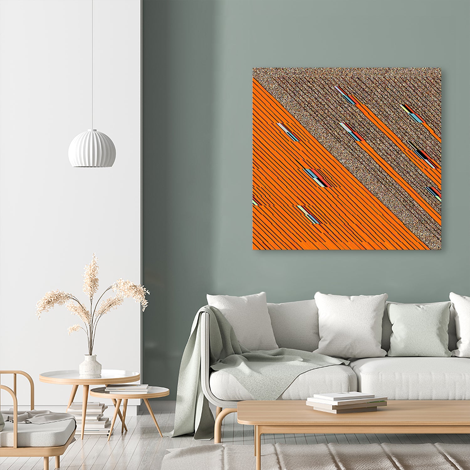 omamatia by vivi melignon on GIANT ART - orange digital painting