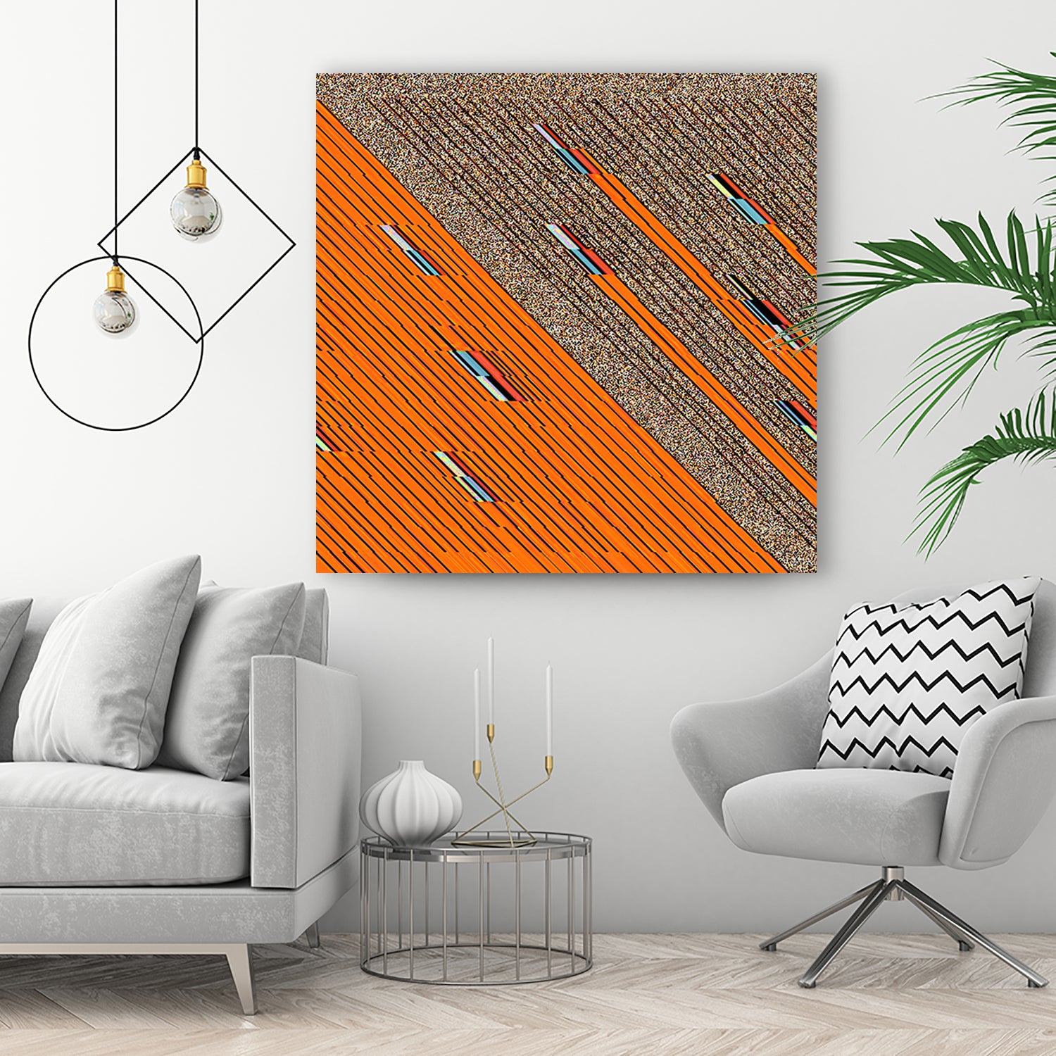 omamatia by vivi melignon on GIANT ART - orange digital painting