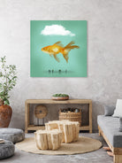 balloon fish by Vin Zzep on GIANT ART - white photo illustration