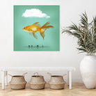 balloon fish by Vin Zzep on GIANT ART - white photo illustration
