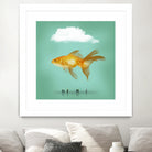 balloon fish by Vin Zzep on GIANT ART - white photo illustration