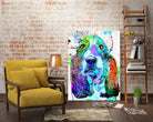 Basset Hound by Daniel Janda on GIANT ART - black digital painting