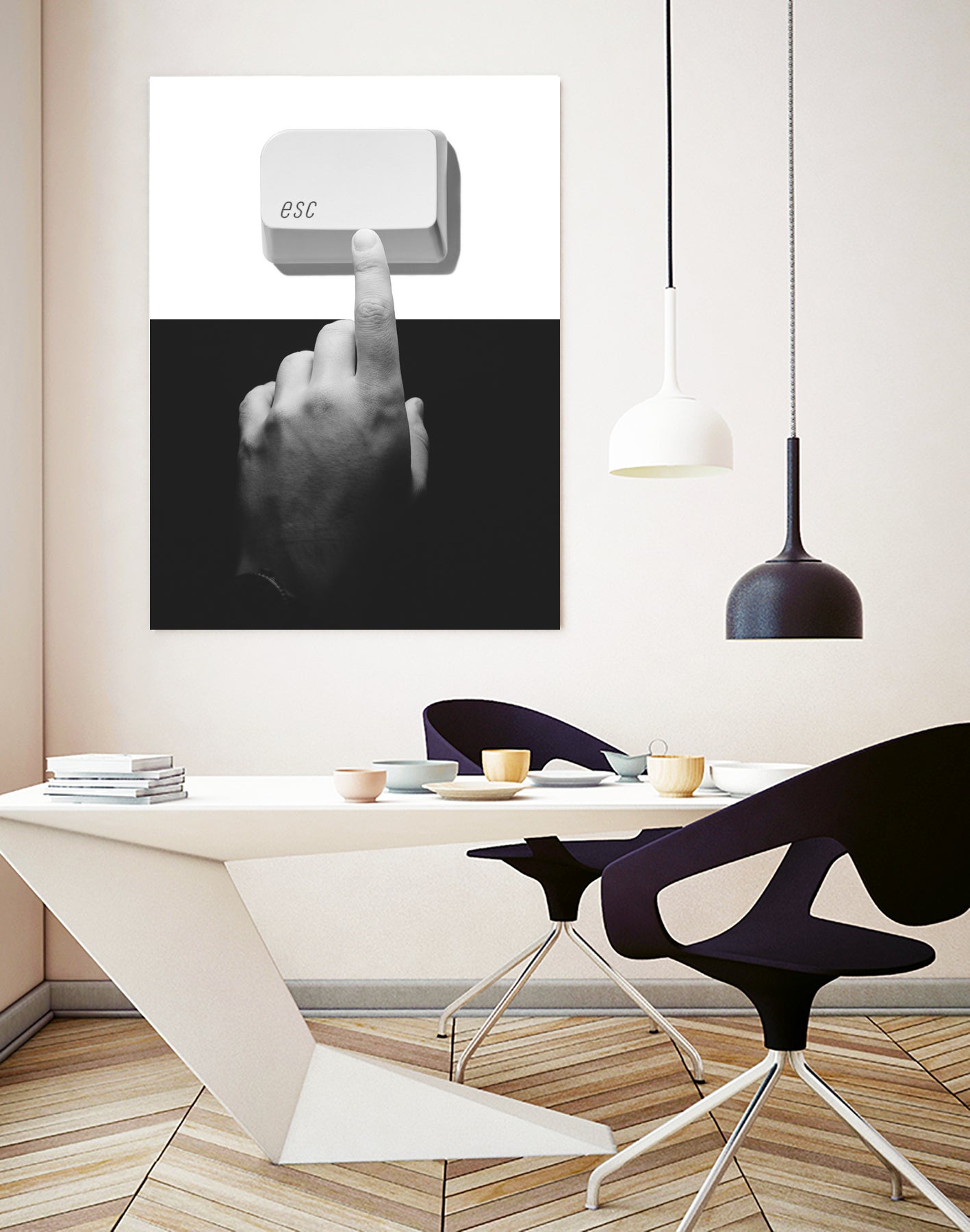 escape by Kiki Castel on GIANT ART - black mixed media