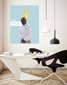 Be Humble by Luis Felipe Ramos Cardoso on GIANT ART - blue digital painting