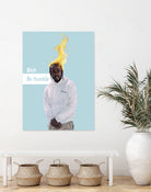 Be Humble by Luis Felipe Ramos Cardoso on GIANT ART - blue digital painting