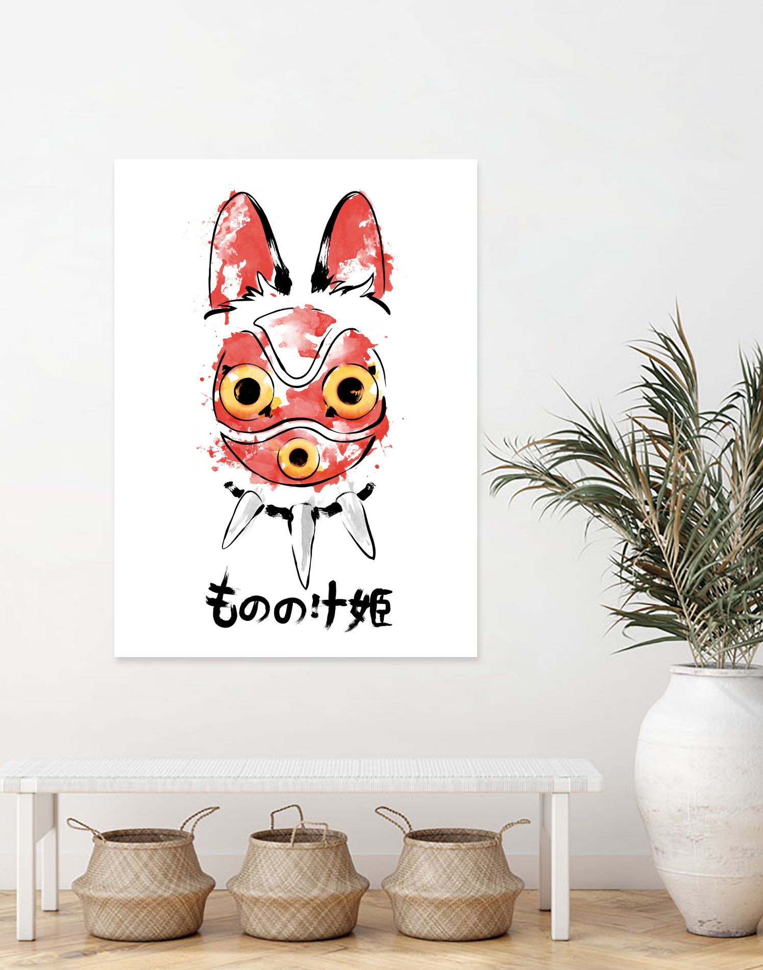 Wolf Girl Mask by Antonio Camarena on GIANT ART - white digital painting