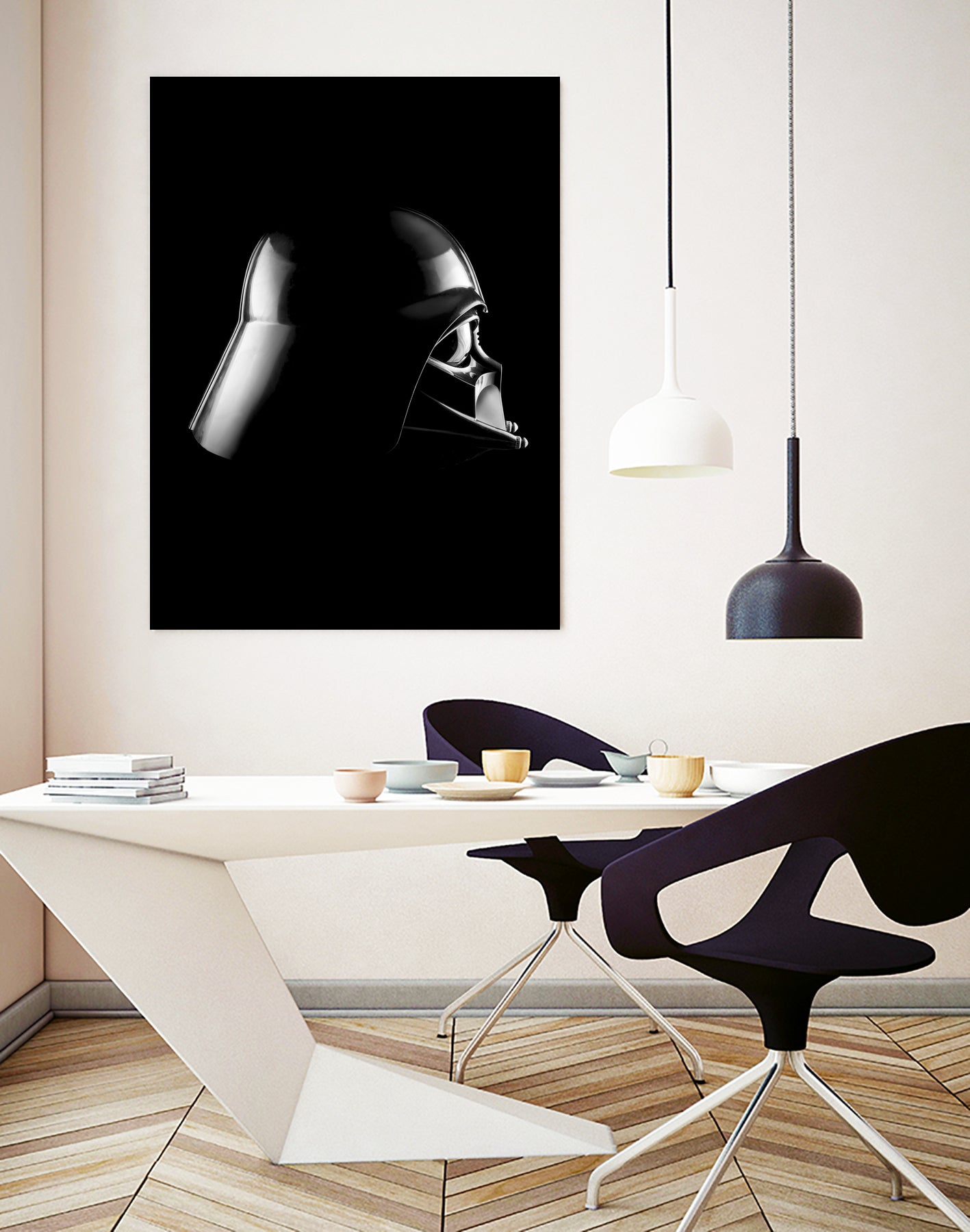 Dark Side - Vader by Paul Hollingworth on GIANT ART - black photo illustration