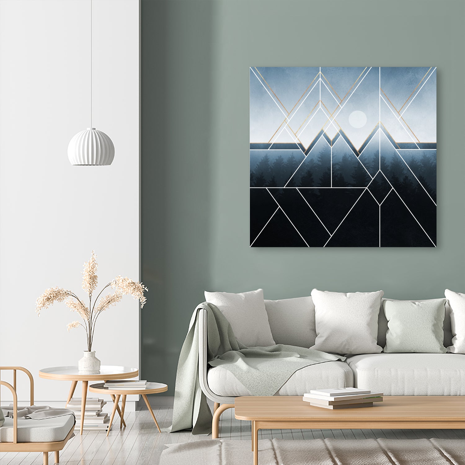 Fading North by Elisabeth Fredriksson on GIANT ART - blue digital painting