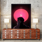 Blade Runner 2049 by Tibor Lovas on GIANT ART - pink digital painting