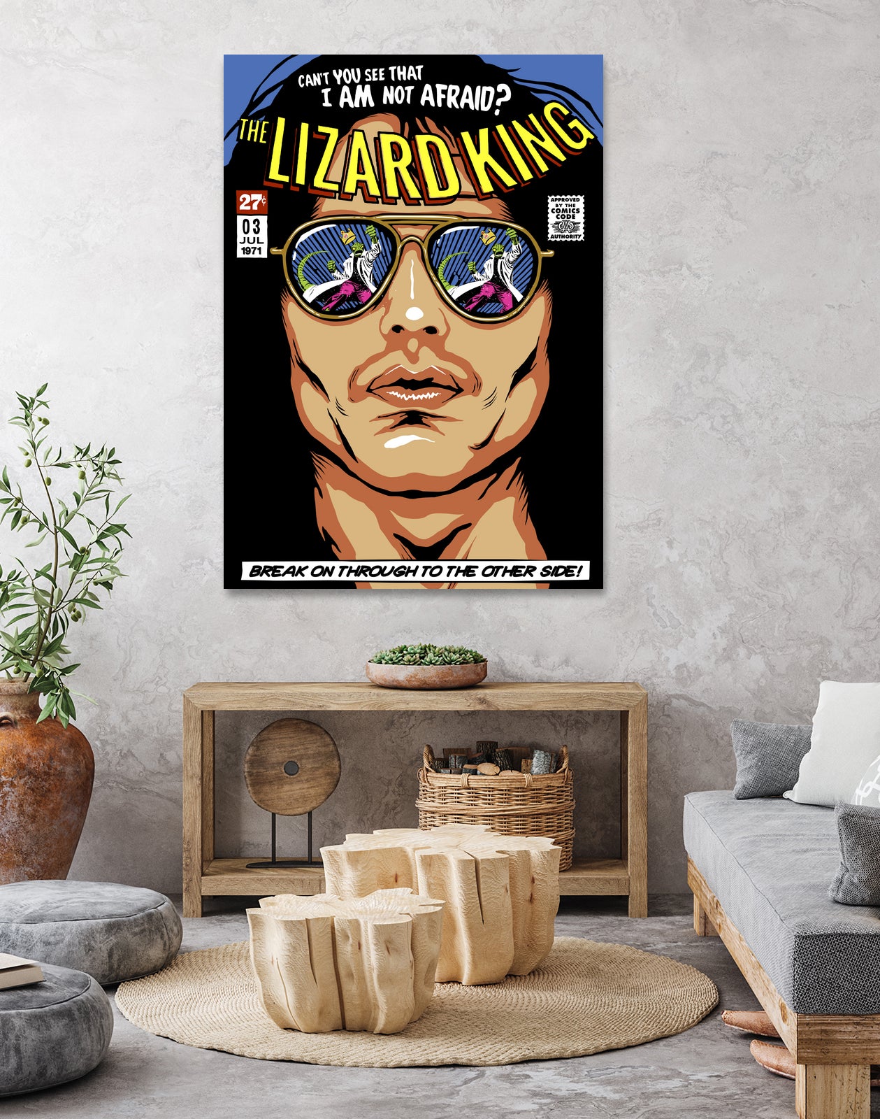 The Lizard King by Bily Mariano da Luz on GIANT ART - black digital drawing