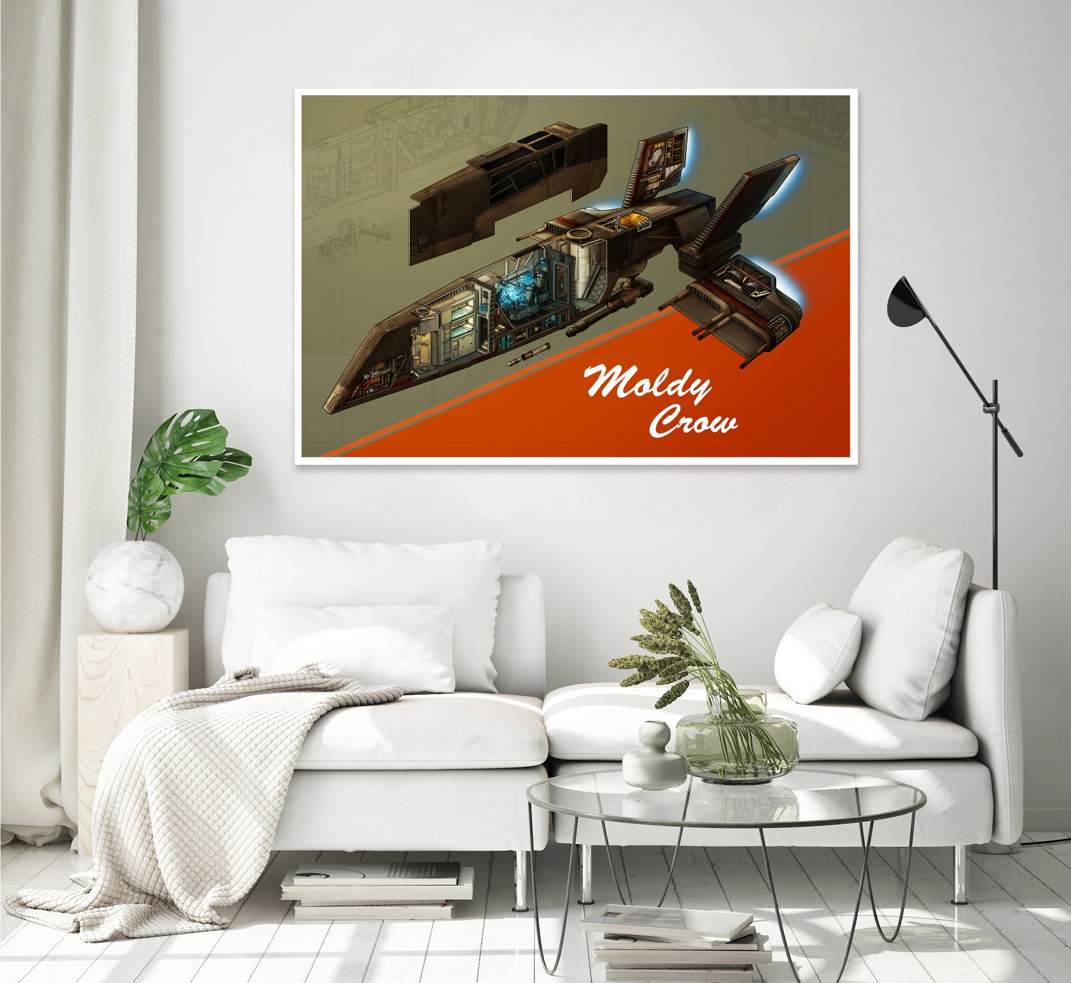 The Moldy Crow by Matheus Moura on GIANT ART - brown digital painting