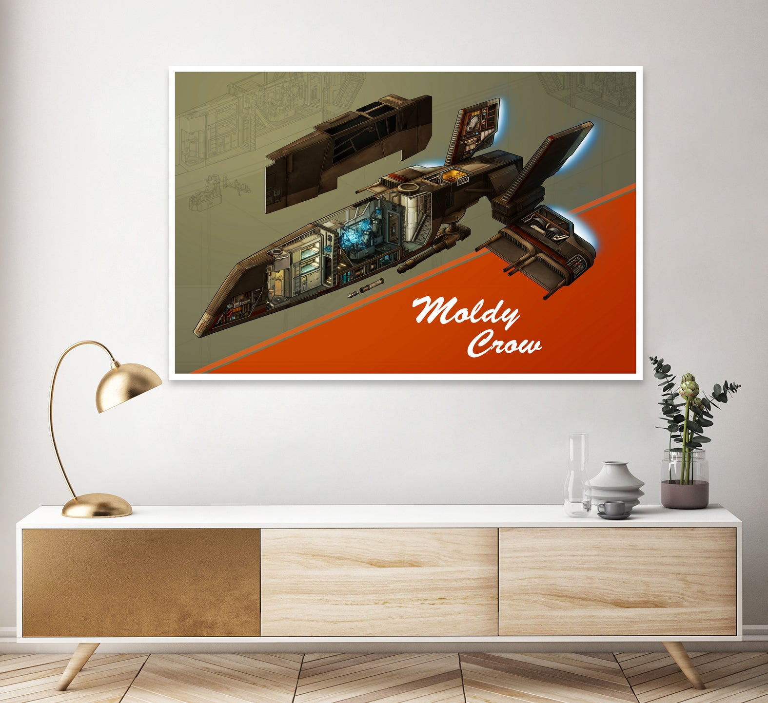 The Moldy Crow by Matheus Moura on GIANT ART - brown digital painting