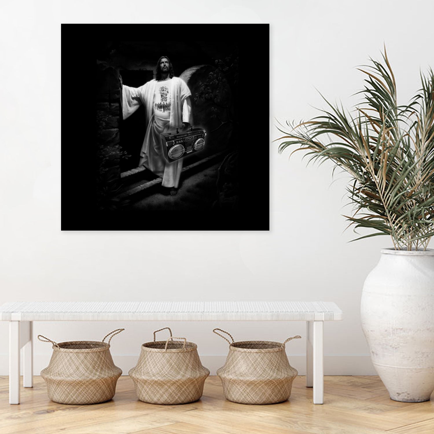 Resurrection (Boom Box Edition) by Ziggy Christenson on GIANT ART - black digital painting