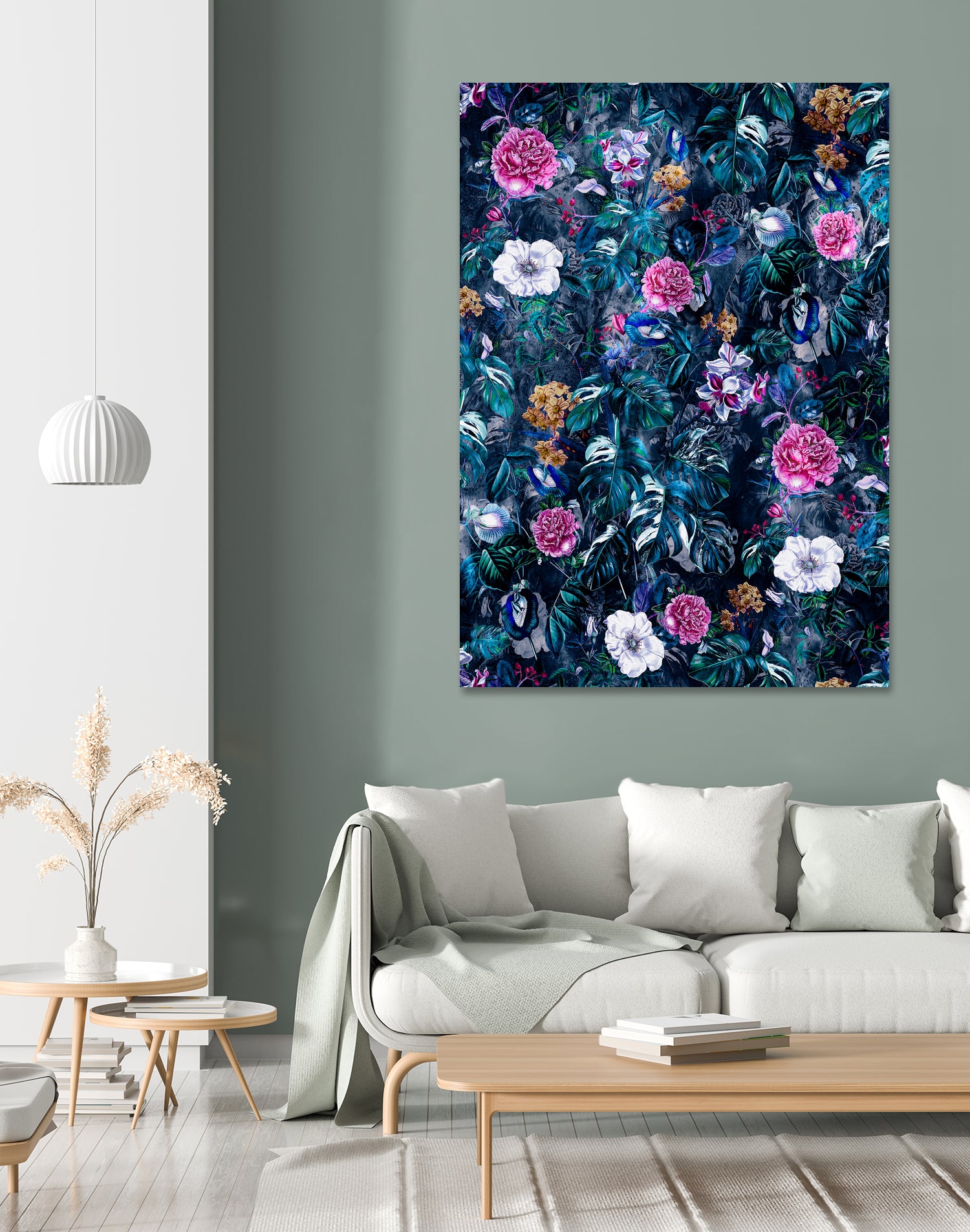 Tropical Paradise by RIZA PEKER on GIANT ART - blue digital painting