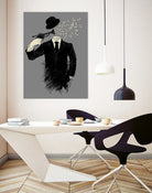 Blown by Anthony Aves on GIANT ART - gray digital painting