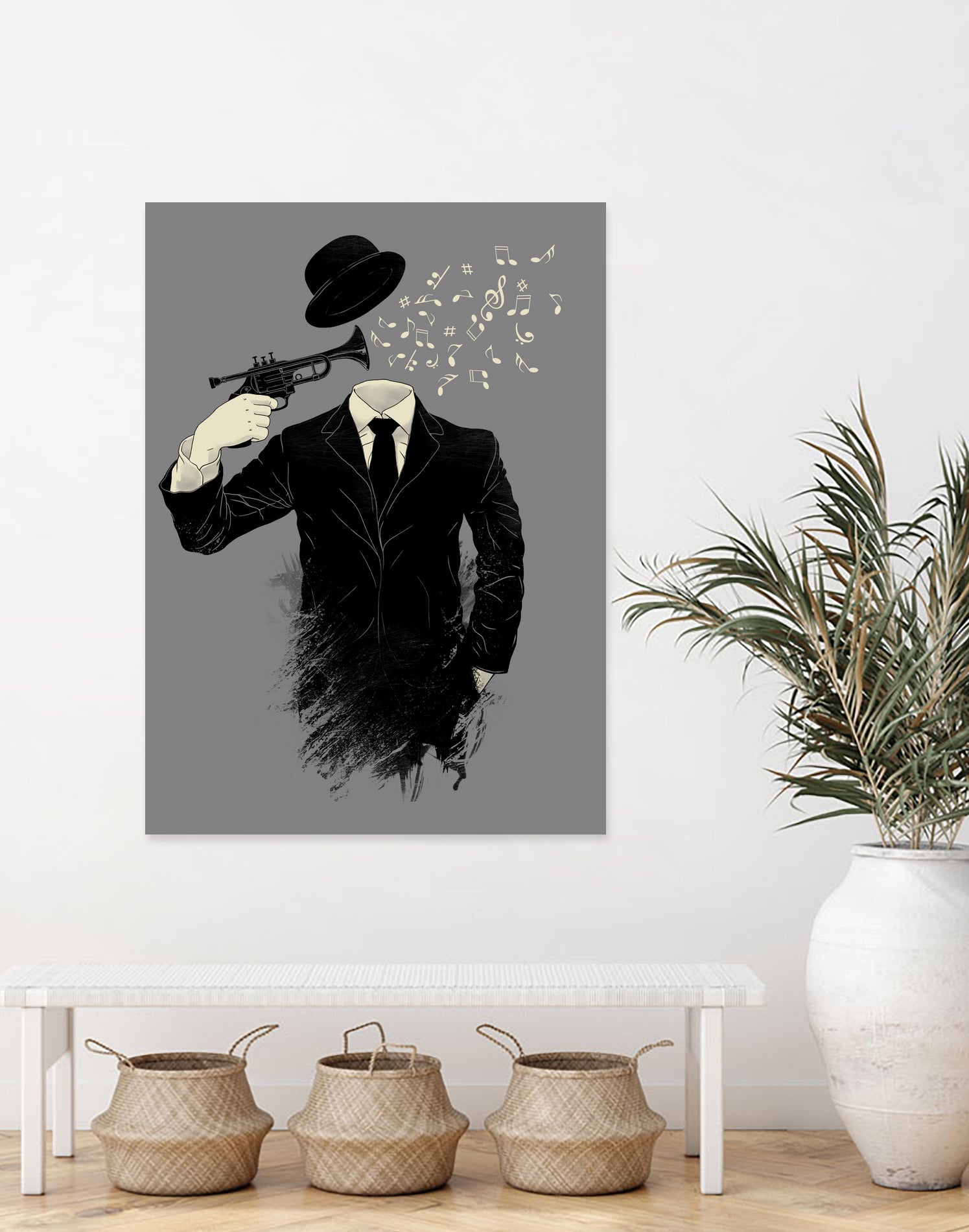 Blown by Anthony Aves on GIANT ART - gray digital painting