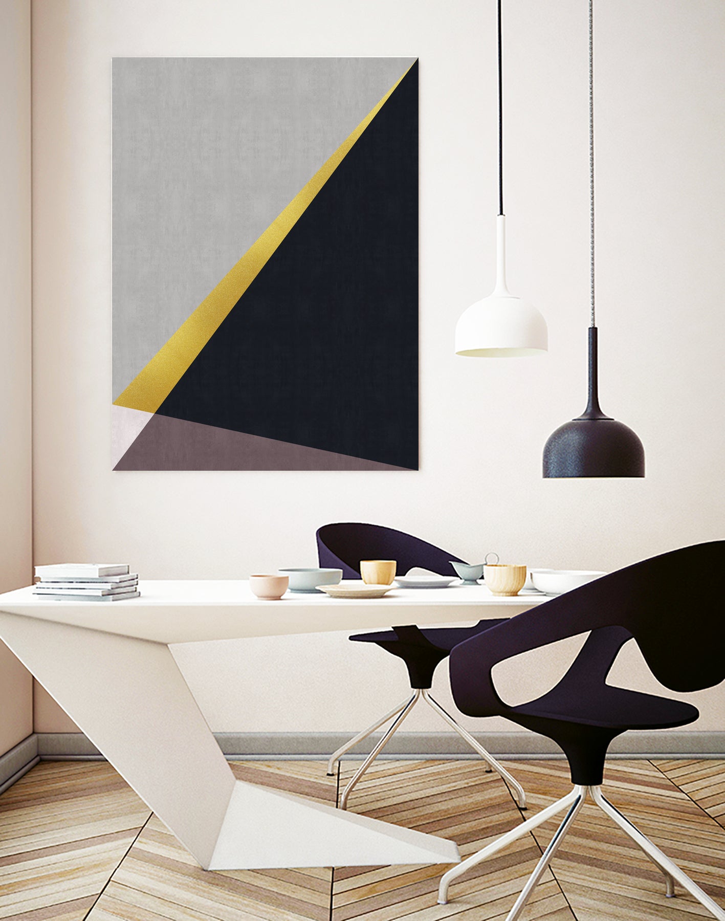 Fashion and golden pattern by Vitor Costa on GIANT ART - gray digital painting