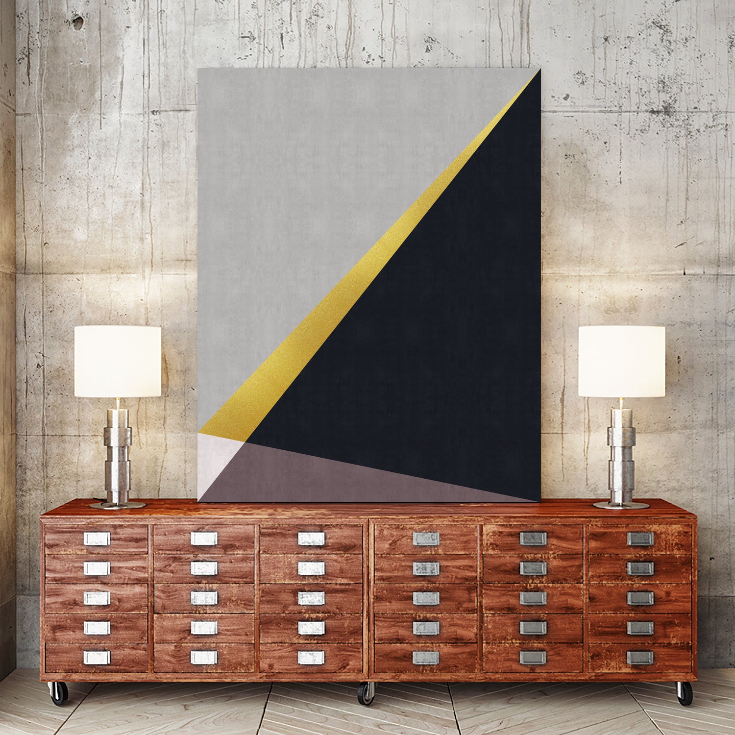 Fashion and golden pattern by Vitor Costa on GIANT ART - gray digital painting