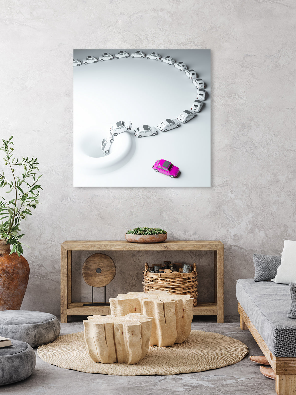 Alone is better! by caterina theoharidou on GIANT ART - white 3d art