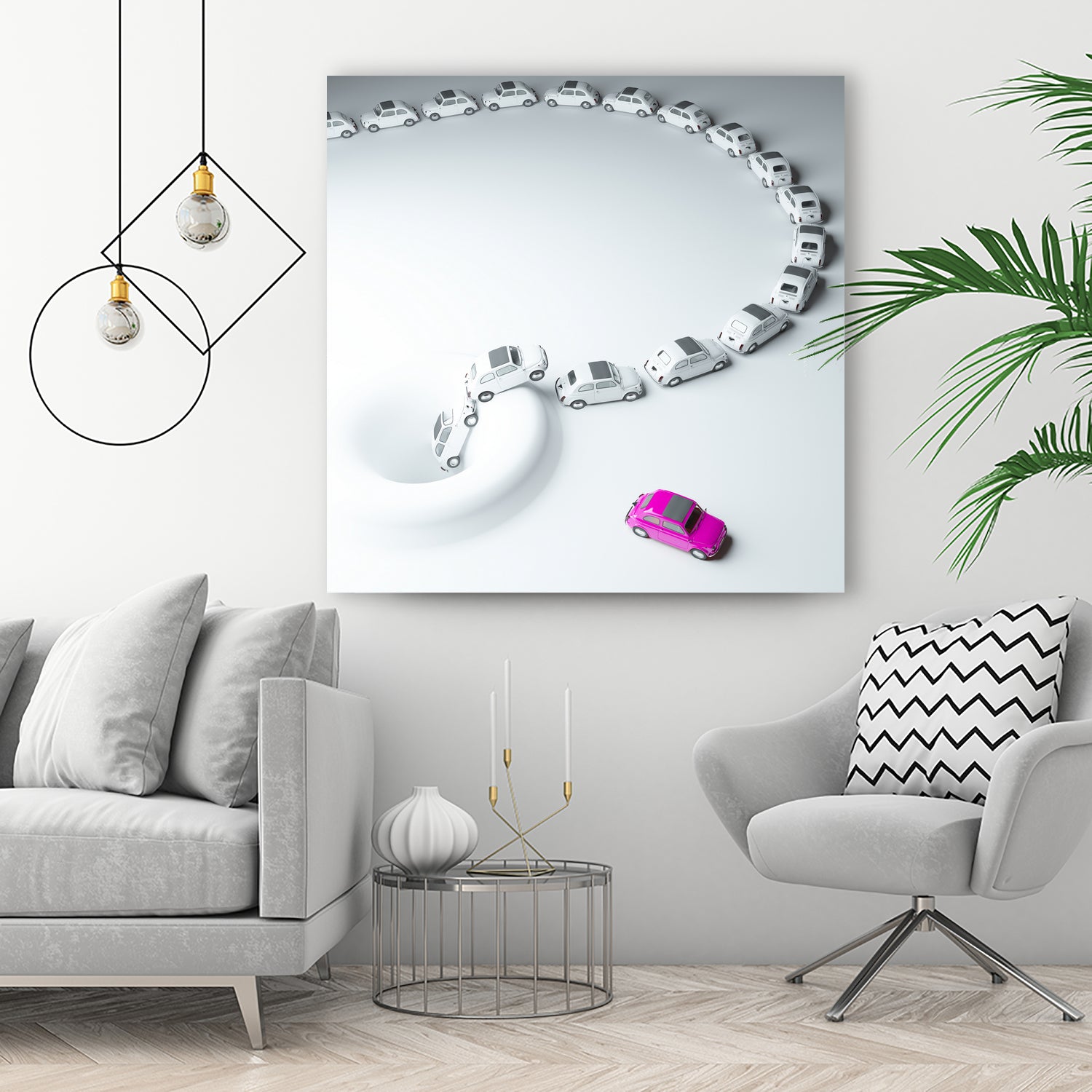 Alone is better! by caterina theoharidou on GIANT ART - white 3d art