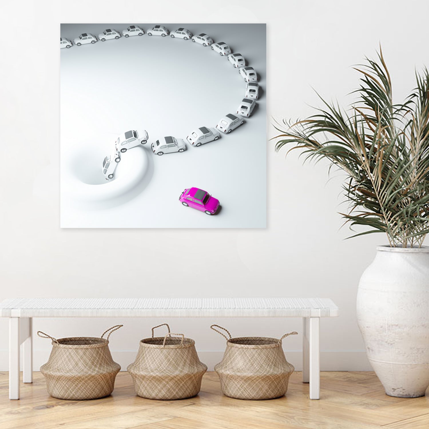 Alone is better! by caterina theoharidou on GIANT ART - white 3d art