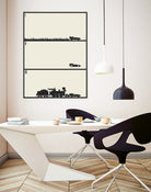 Back to the Future Trilogy - Beige by Finlay McNevin on GIANT ART - black digital drawing