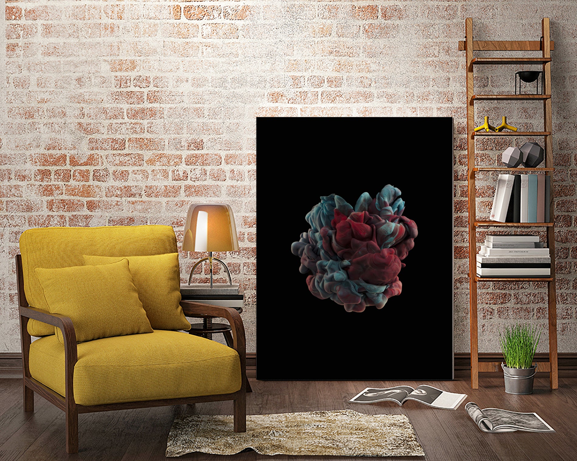 Blackground 10 by Alberto Seveso on GIANT ART - 3d art