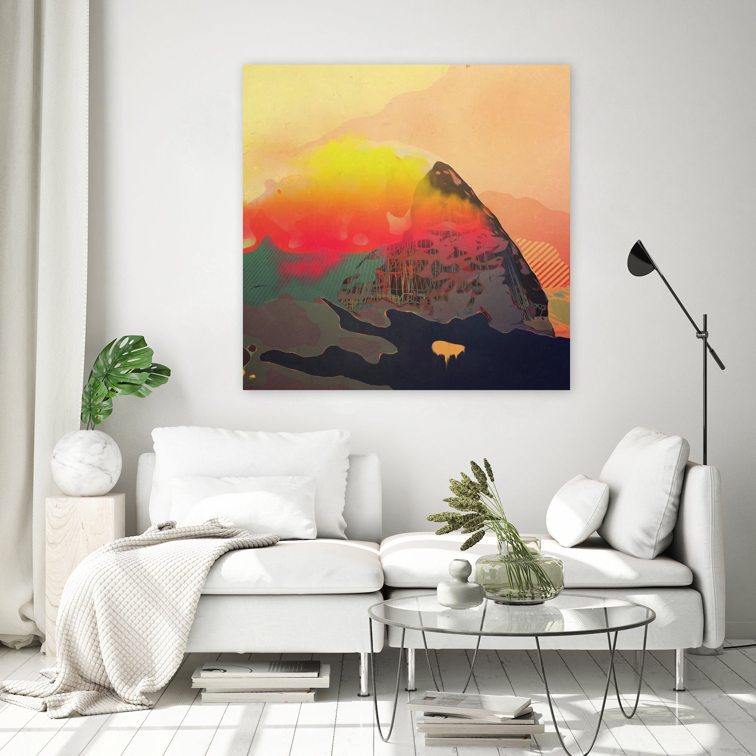 Take Me Out Of Myself by Jamison Gish on GIANT ART - pink digital painting