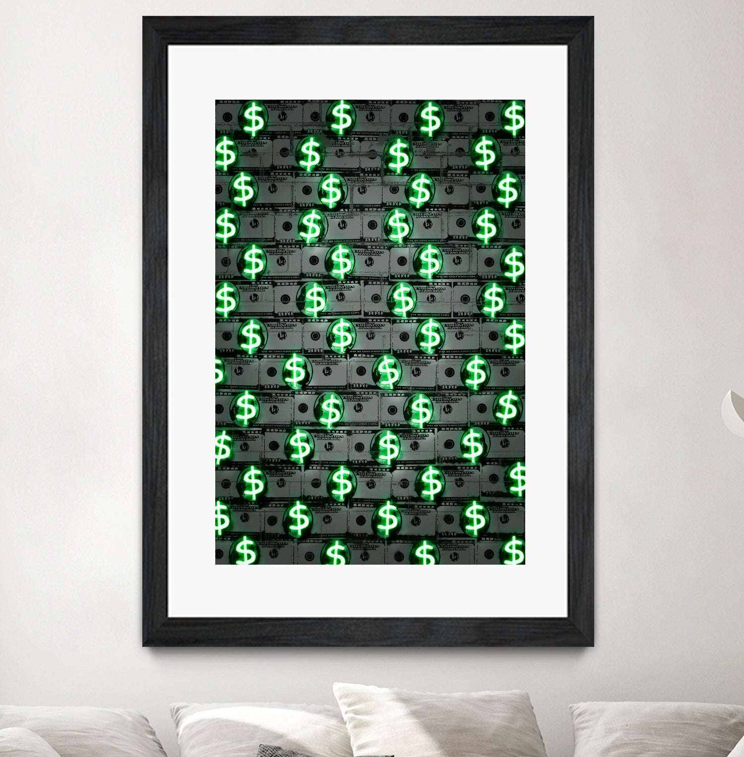 Money money money by Octavian Mihai Mielu on GIANT ART - green 3d art