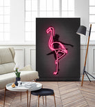 Ballerina by Octavian Mihai Mielu on GIANT ART - pink digital drawing