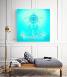 Sun Head 2 by Francois Martin Painchaud on GIANT ART - blue character design