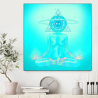 Sun Head 2 by Francois Martin Painchaud on GIANT ART - blue character design