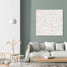 Ab Linear Rainbow by Emeline Tate-Robertson on GIANT ART - white digital painting
