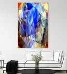 Abstract 3395 by Rafael Salazar on GIANT ART - blue digital painting
