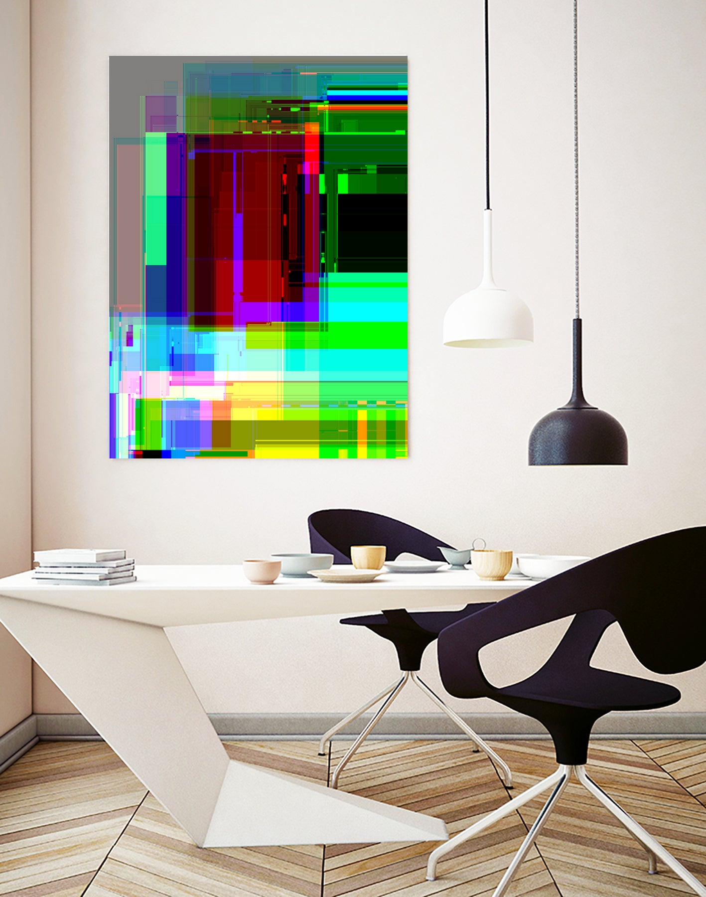 glabstract by vivi melignon on GIANT ART - red digital painting