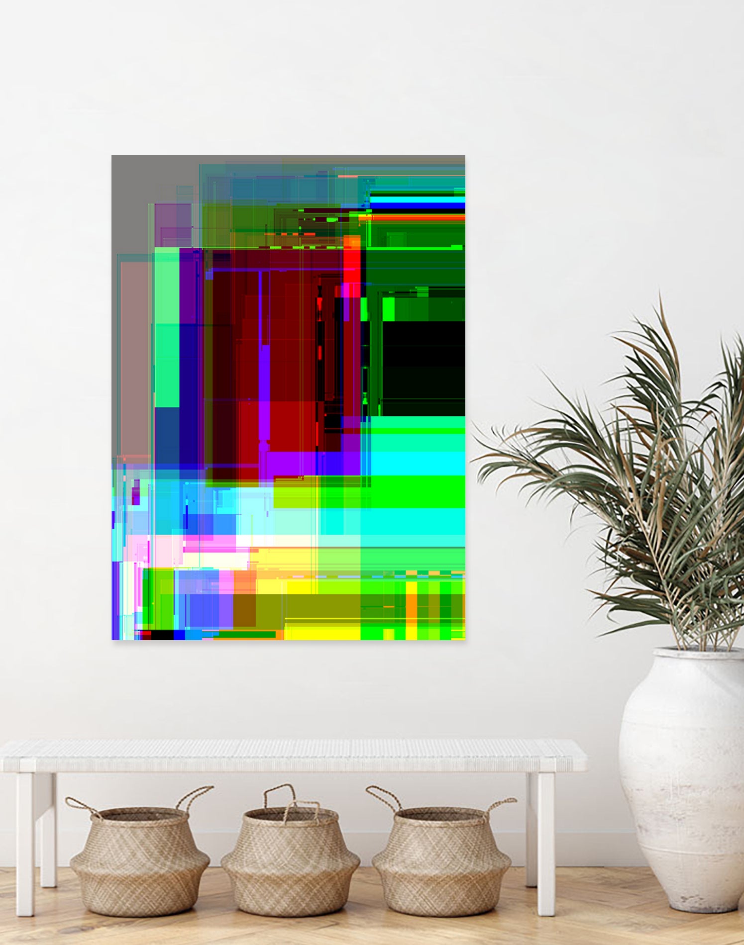 glabstract by vivi melignon on GIANT ART - red digital painting