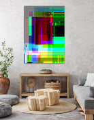 glabstract by vivi melignon on GIANT ART - red digital painting