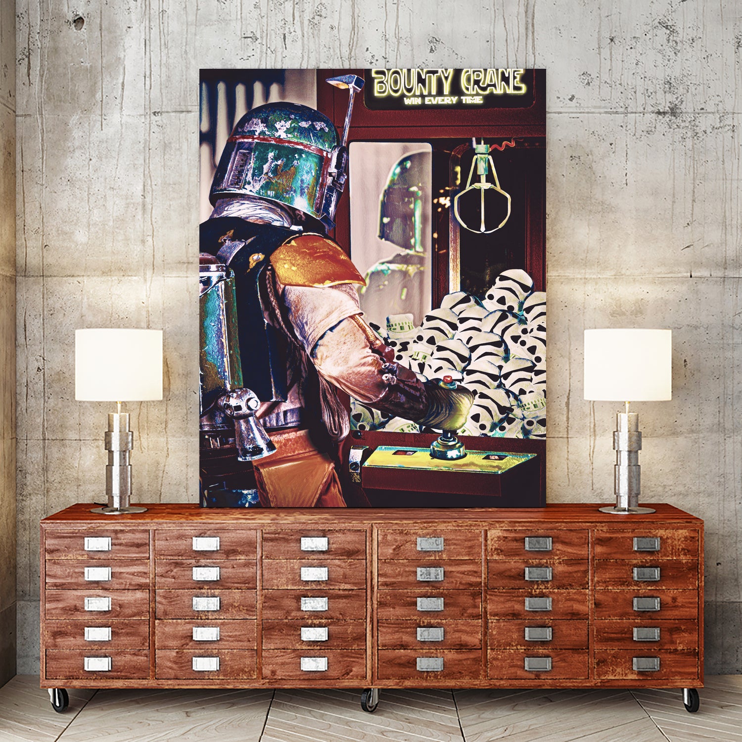 Bounty Crane by André Guldhjärta on GIANT ART - black digital painting