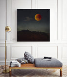 blood moon rising by Dirk Wüstenhagen on GIANT ART - orange photo manipulation